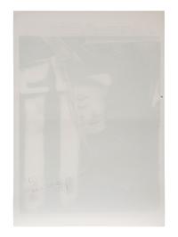 [KING, Martin Luther, Jr. (1929-1968)]. 2 press photos of Coretta Scott King, incl. at MLK funeral.