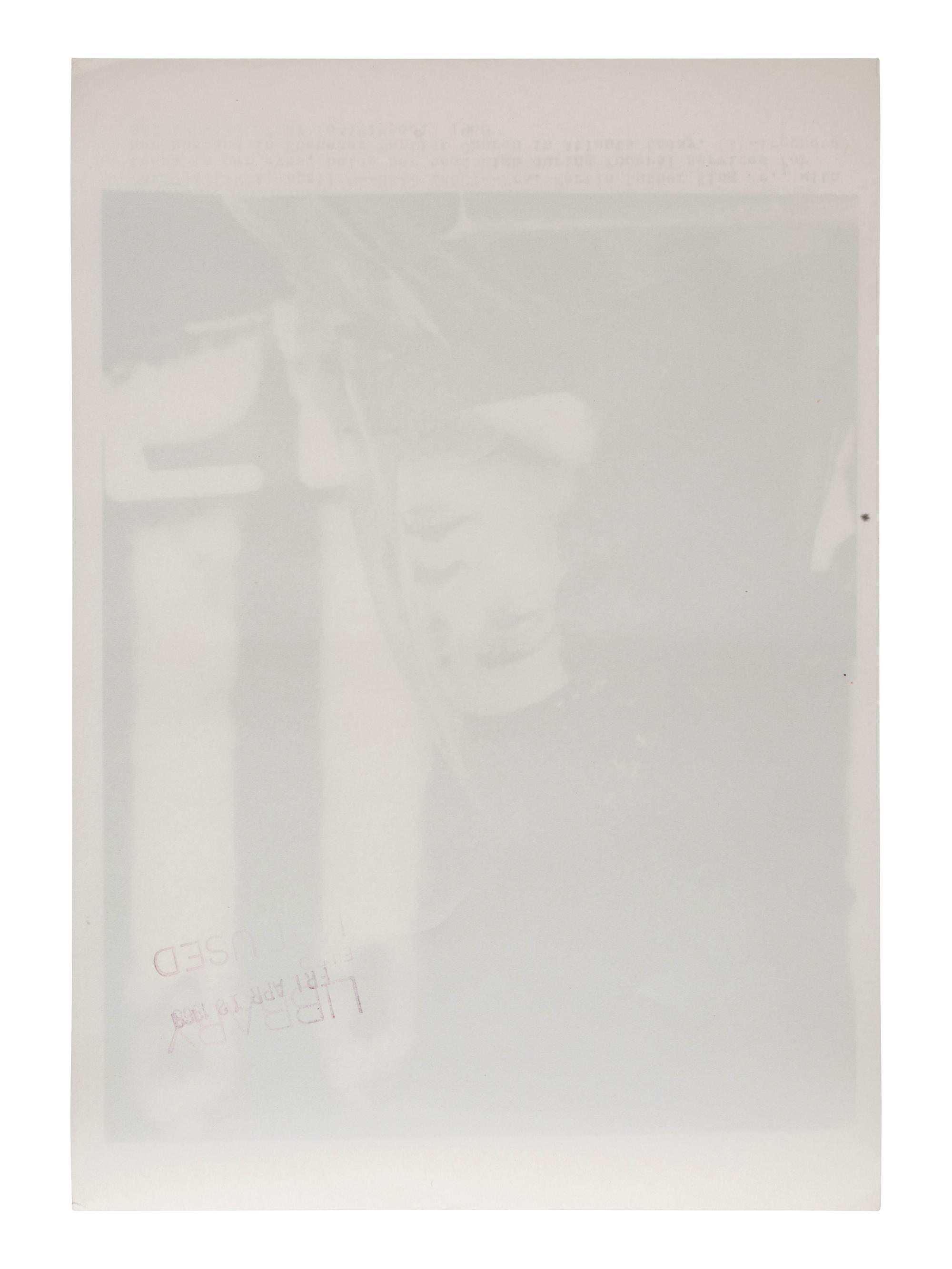 [KING, Martin Luther, Jr. (1929-1968)]. 2 press photos of Coretta Scott King, incl. at MLK funeral.