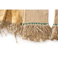 Comanche Beaded Hide Leggings