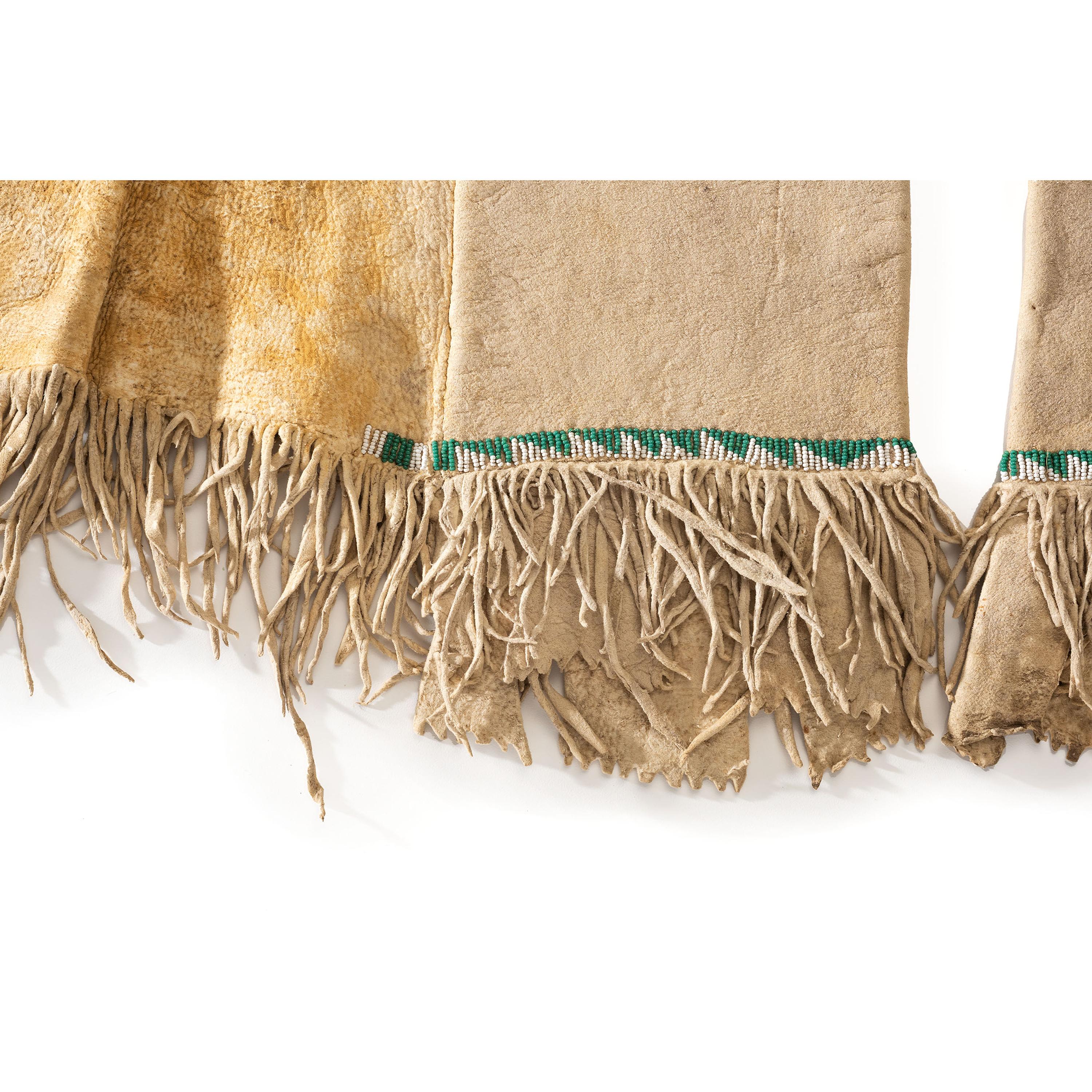 Comanche Beaded Hide Leggings