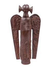 Greenware Pottery Figure