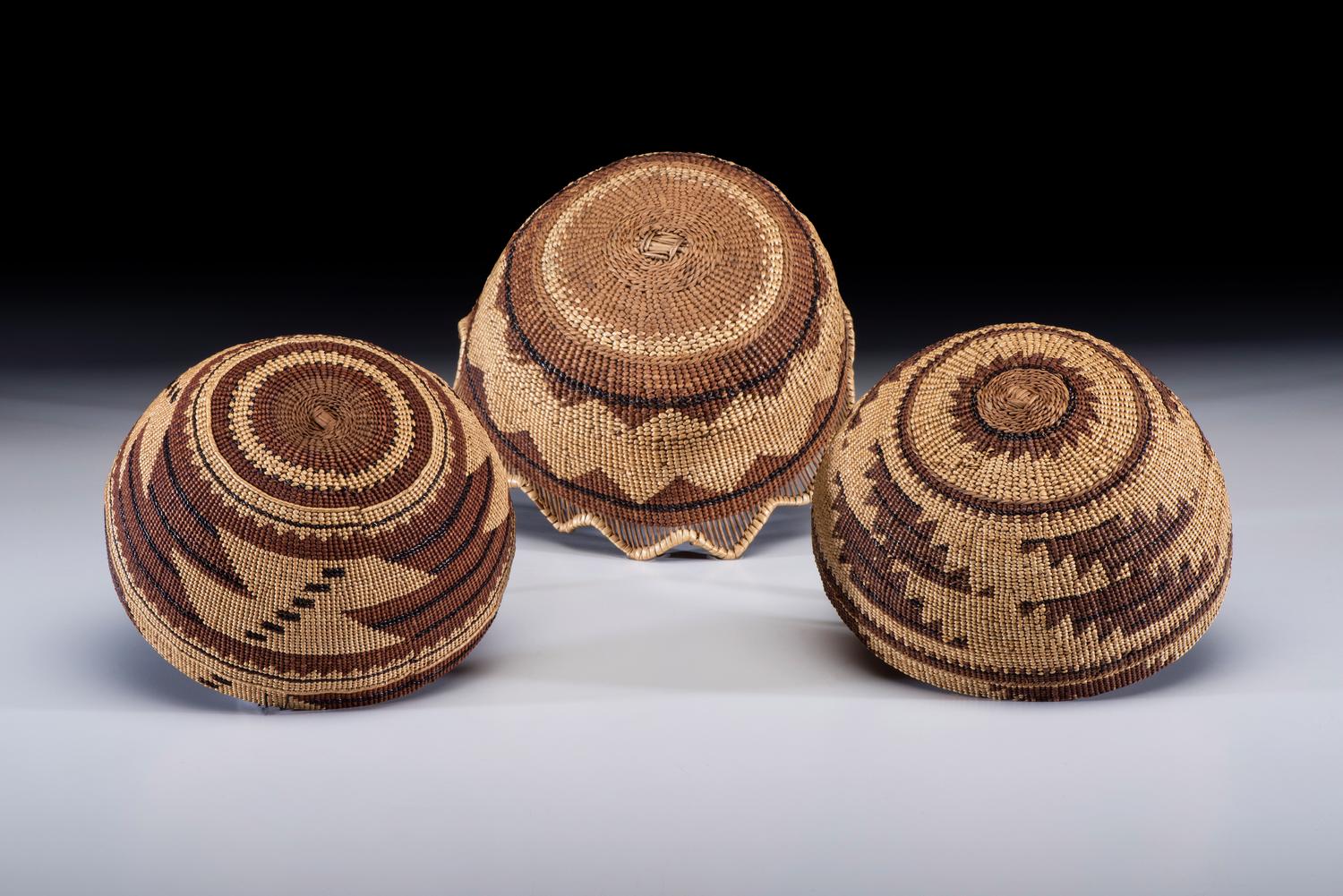 Northern California Basketry Hats
