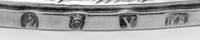 An Irish George III Silver Stand, Maker's Mark Obscured, Dublin, 1771, the body having crane, berry, floral and foliate openwork decora