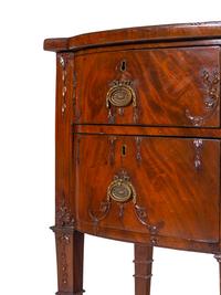 An Adam Style Carved Mahogany Sideboard