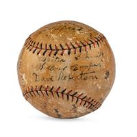 A 1921 Pittsburgh Pirates and Others Signed Autograph Baseball (Beckett Authentication Services)