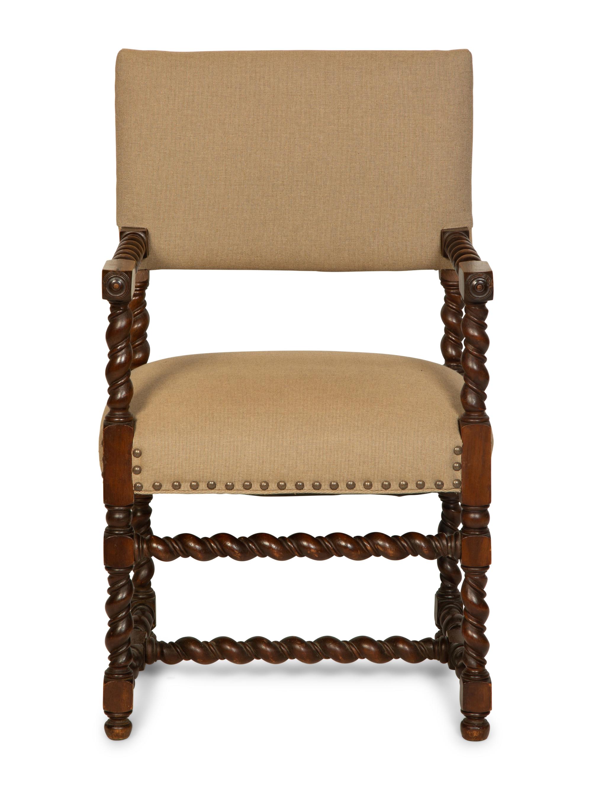 A William and Mary Style Armchair