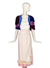 Comme des Garçons, Ruffle Jacket & Layered Skirts, 2000