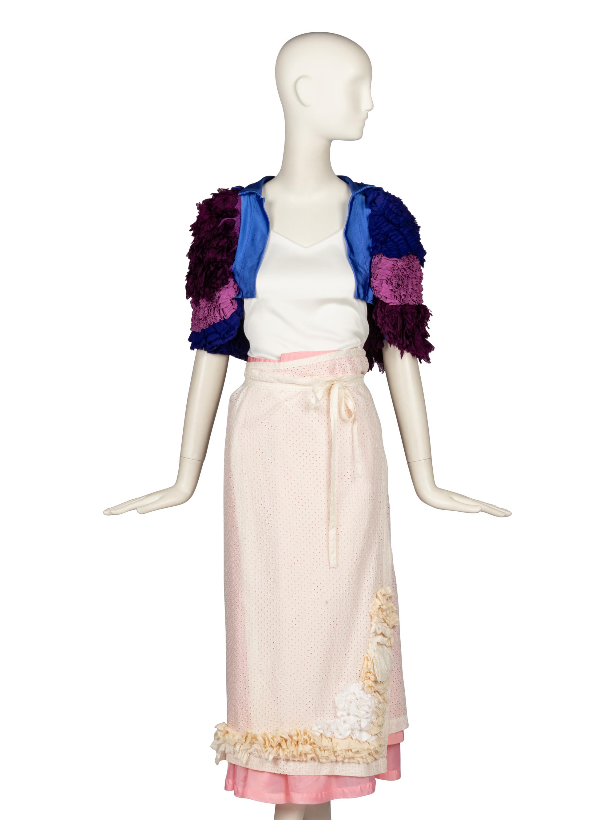 Comme des Garçons, Ruffle Jacket & Layered Skirts, 2000