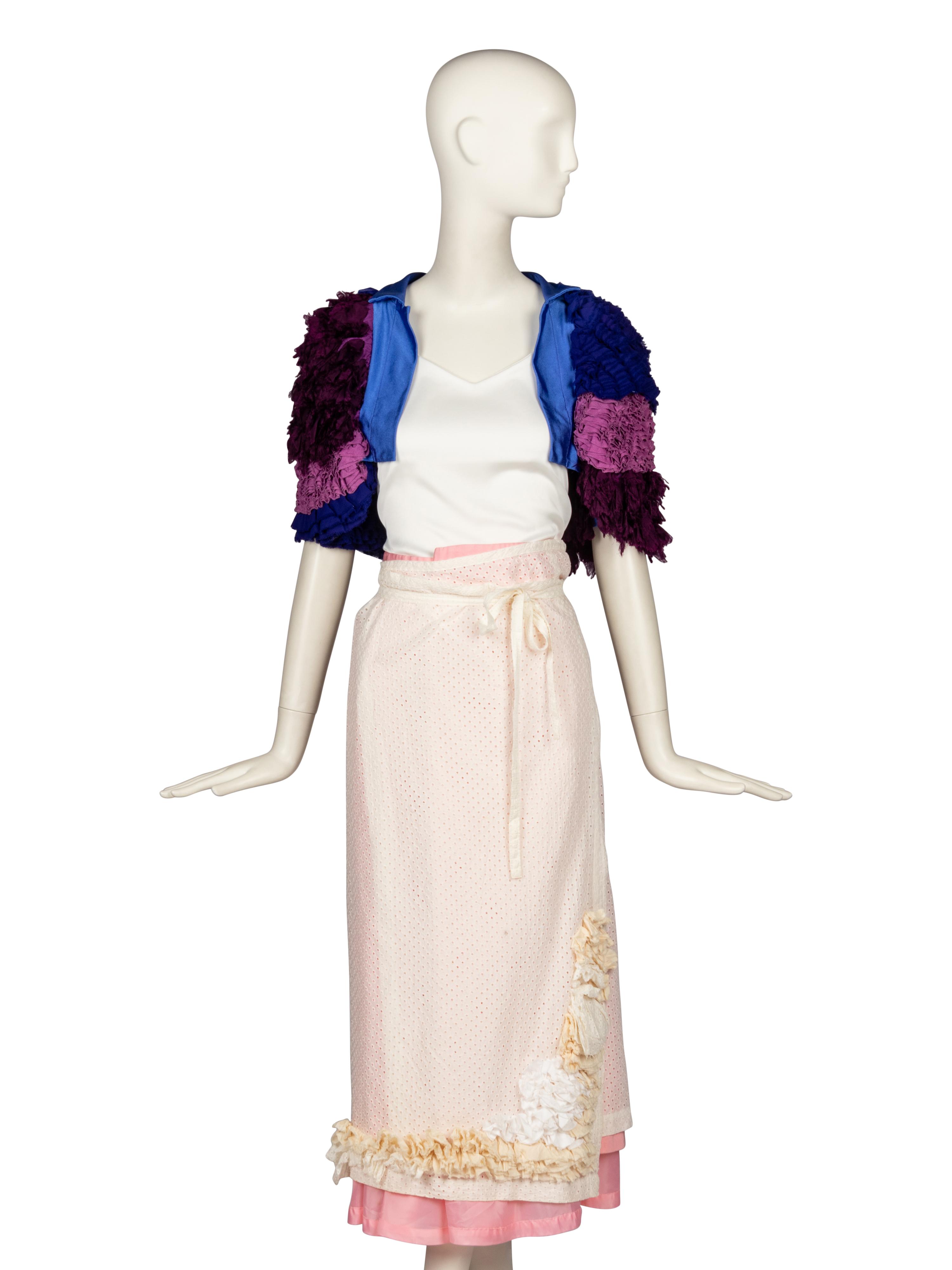Comme des Garçons, Ruffle Jacket & Layered Skirts, 2000