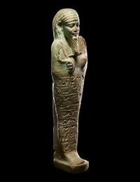 An Egyptian Faience Ushabti
