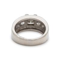 PLATINUM AND DIAMOND RING