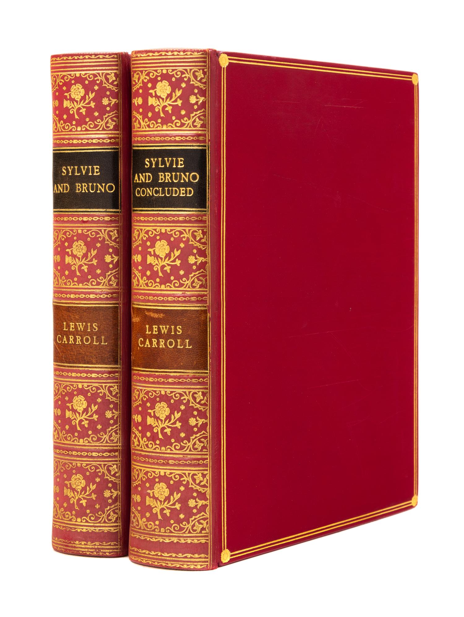 DODGSON, Charles Lutwidge ("Lewis Carroll") (1832-1898). Sylvie & Bruno. --Sylvie & Bruno Concluded. New York and London: 1889, 1893.