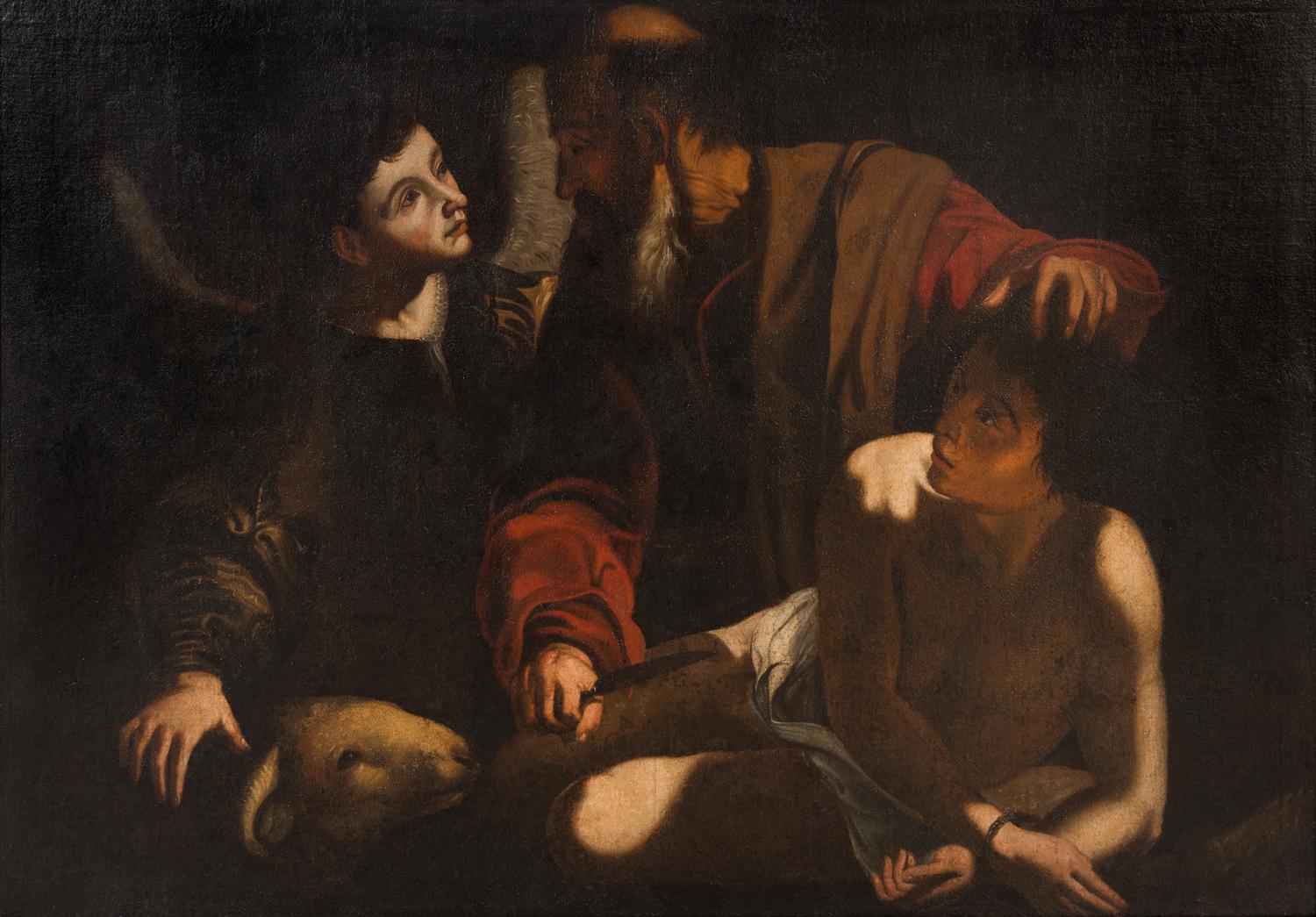 After Caravaggio, 17th Century — The Sacrifice of Isaac