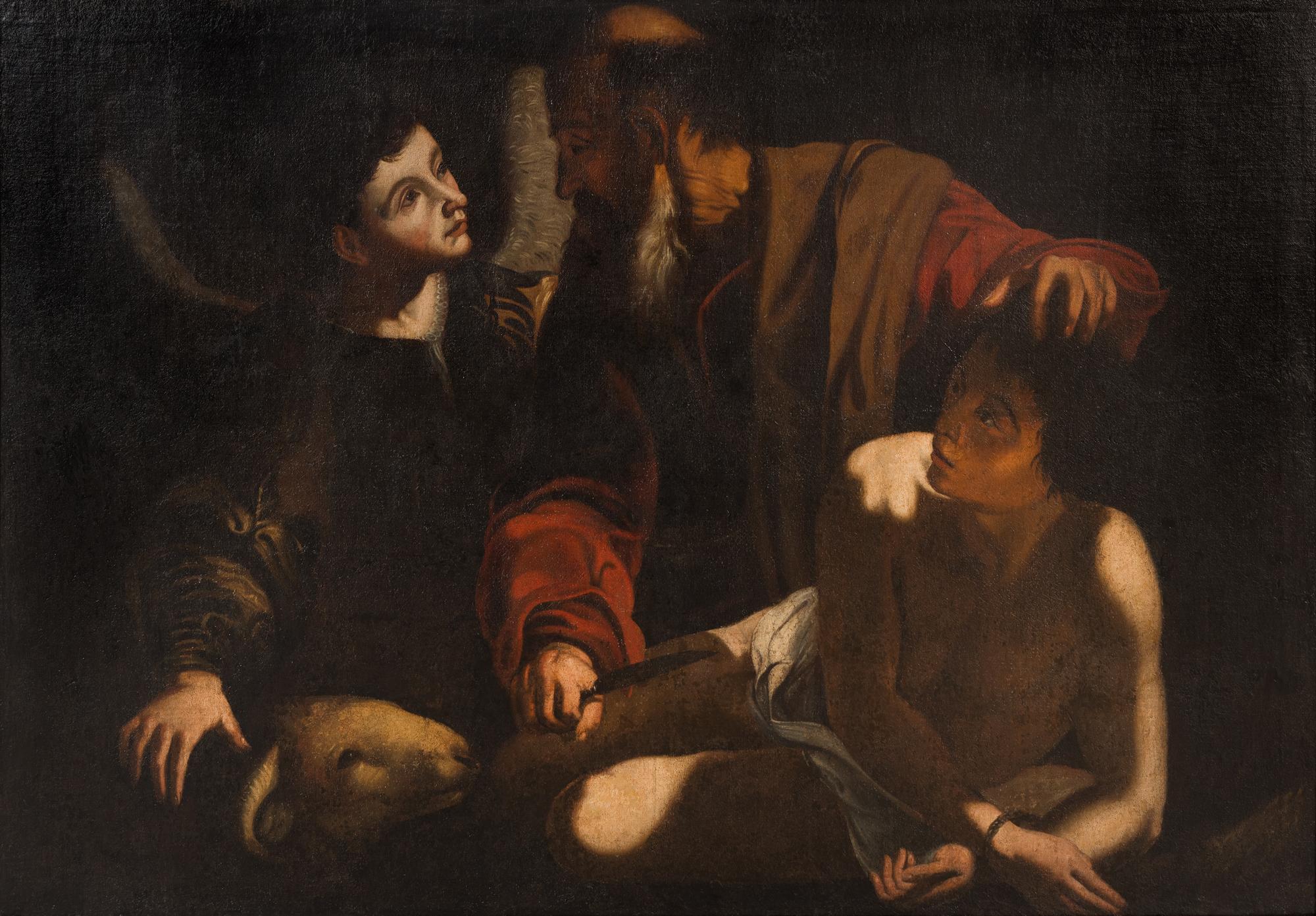 After Caravaggio, 17th Century — The Sacrifice of Isaac