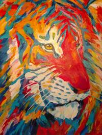 G. Markaushas, (21st century), Portrait of Tiger, 2004.