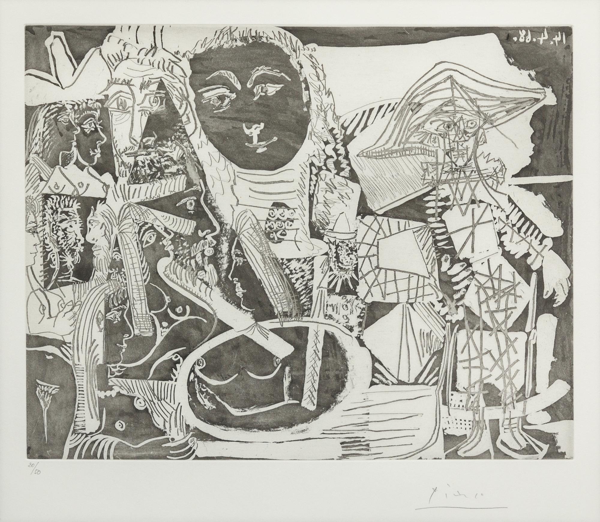 Arlequin et Personnages Divers, from 347 Series