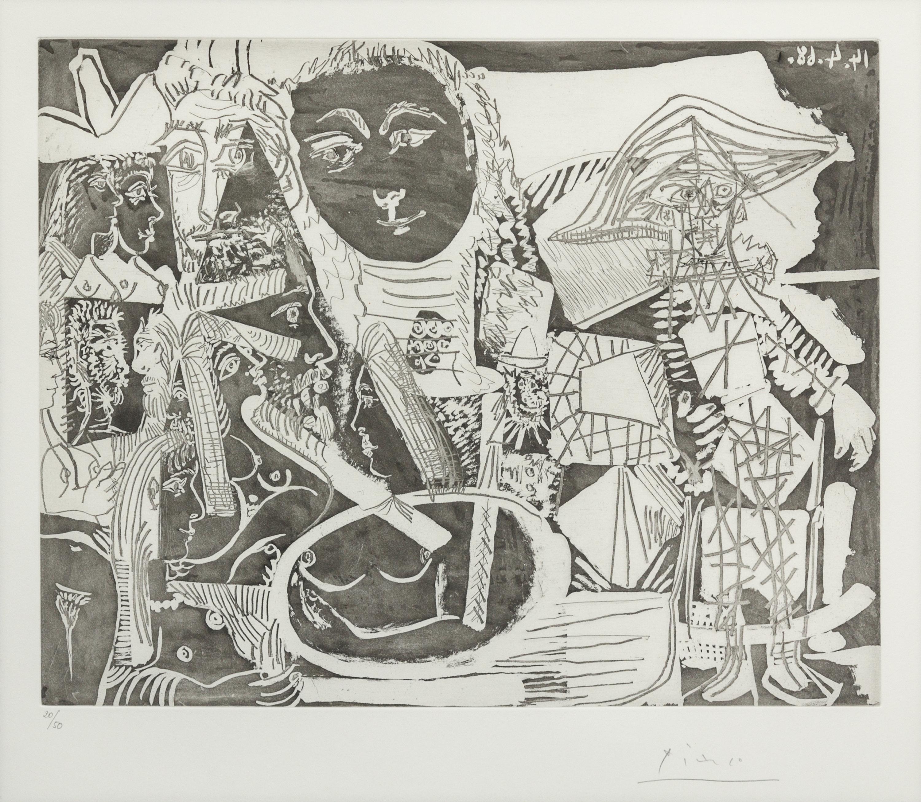 Arlequin et Personnages Divers, from 347 Series