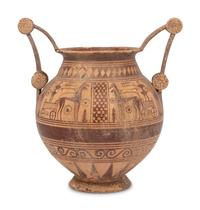 A Messapian Terracotta Trozzella