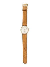 IWC, 14K YELLOW GOLD WATCH WITH IWC BUCKLE
