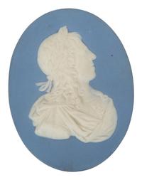A Group of Eighteen Wedgwood Jasperware Portrait Plaques