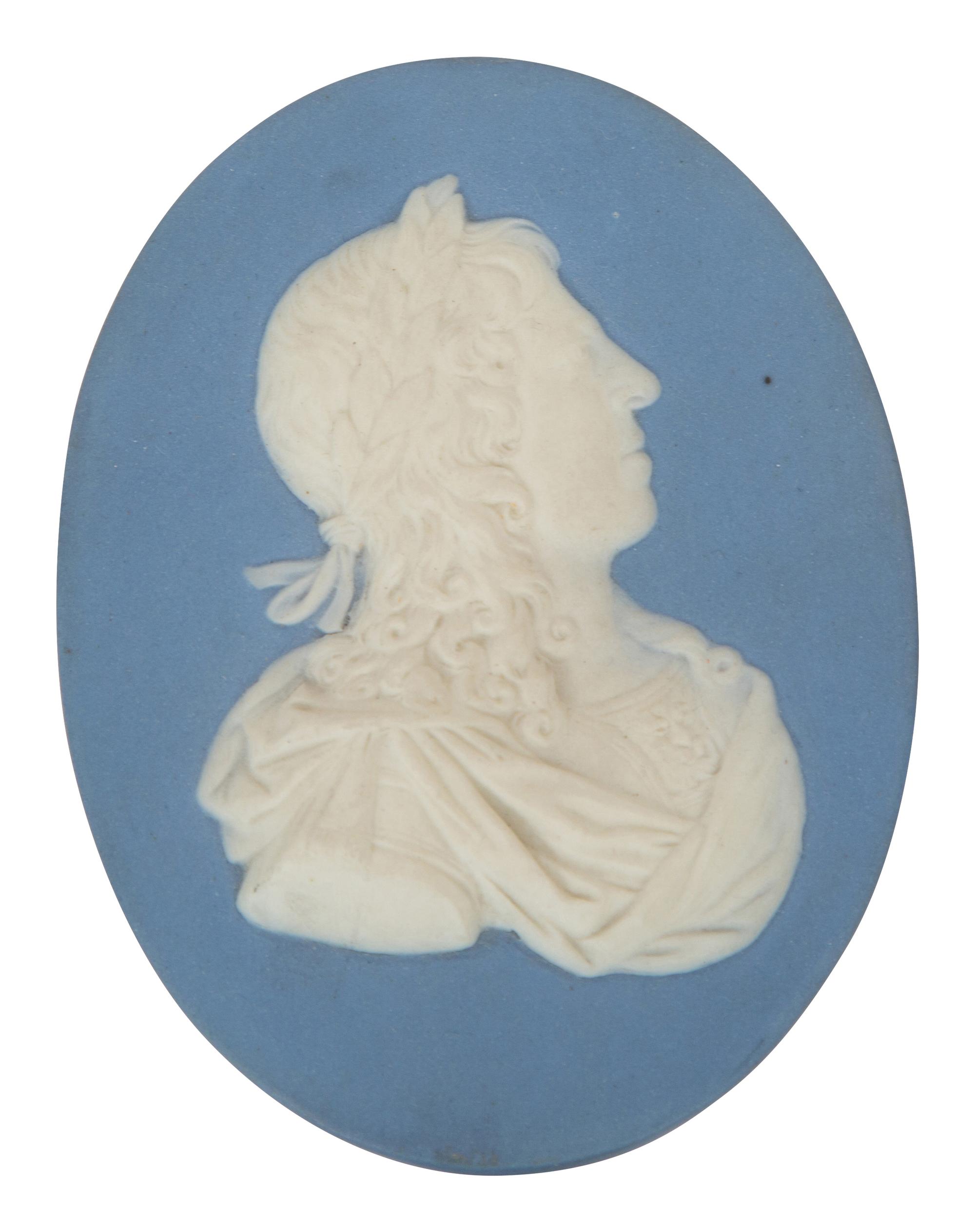 A Group of Eighteen Wedgwood Jasperware Portrait Plaques