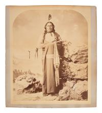 BELL, Charles M. (1848-1893), photographer. Three mammoth plate photographs of Native American delegates. Washington, DC, ca 1877.
