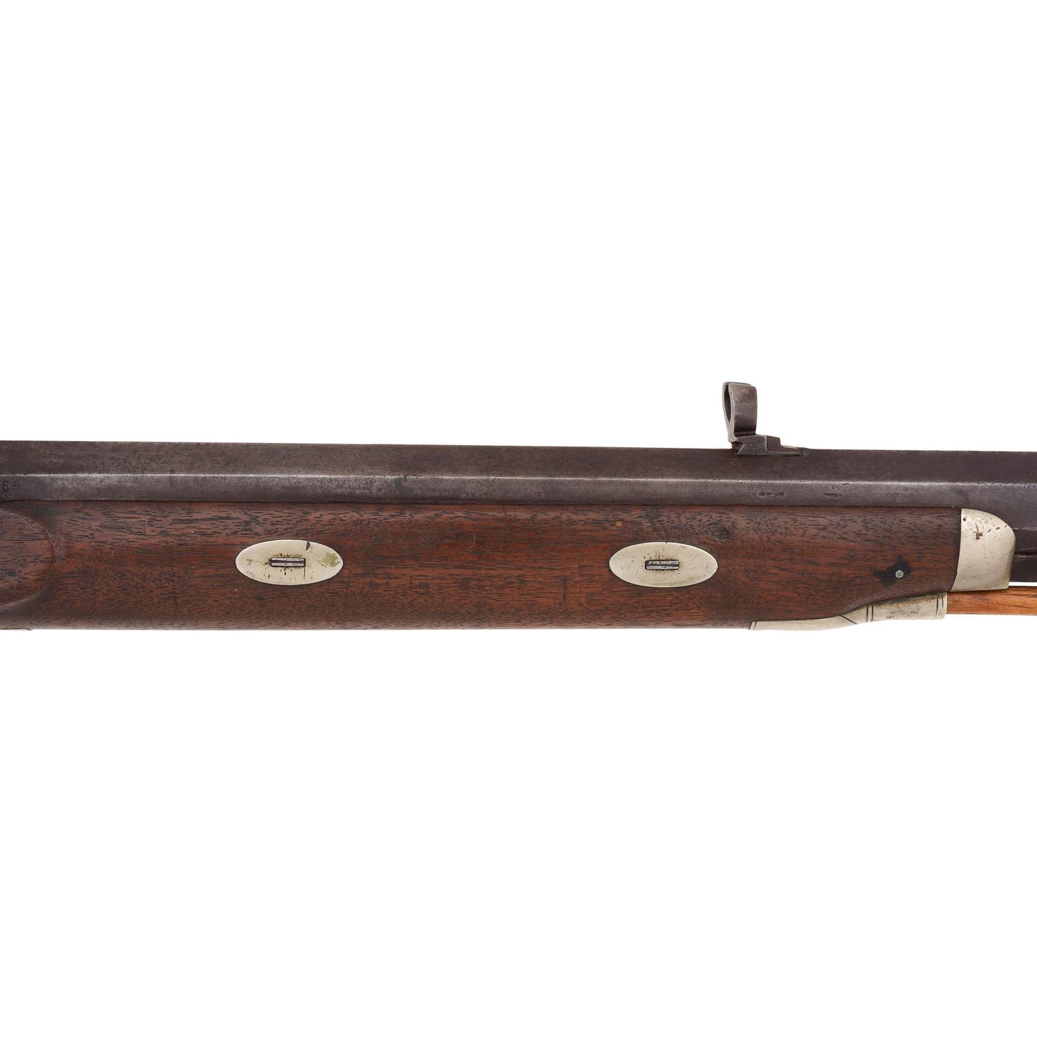 Heavy Barrel Percussion Plains Rifle by Wurfflein