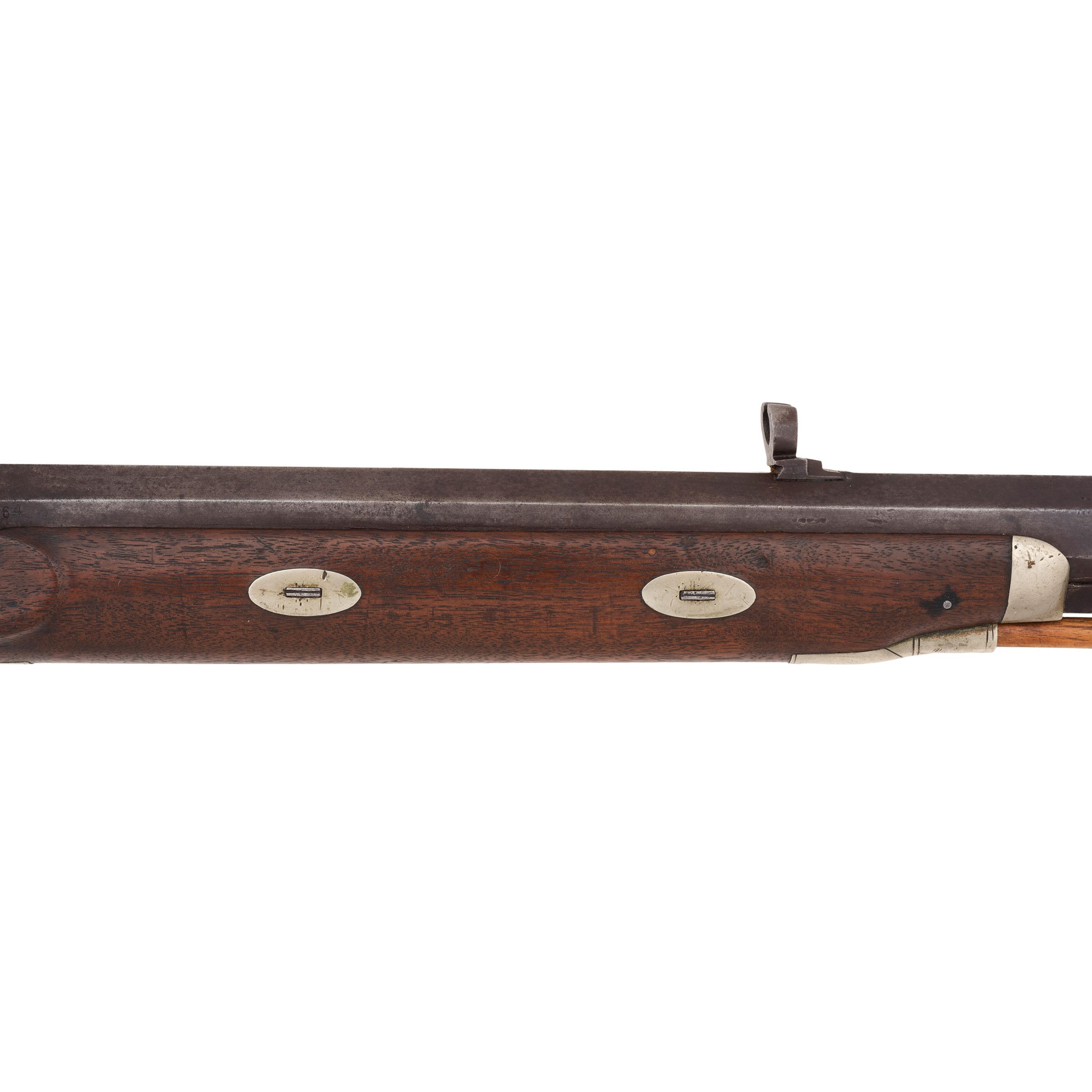 Heavy Barrel Percussion Plains Rifle by Wurfflein