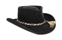 A Montecristi Fur Felt Hat Size 7.