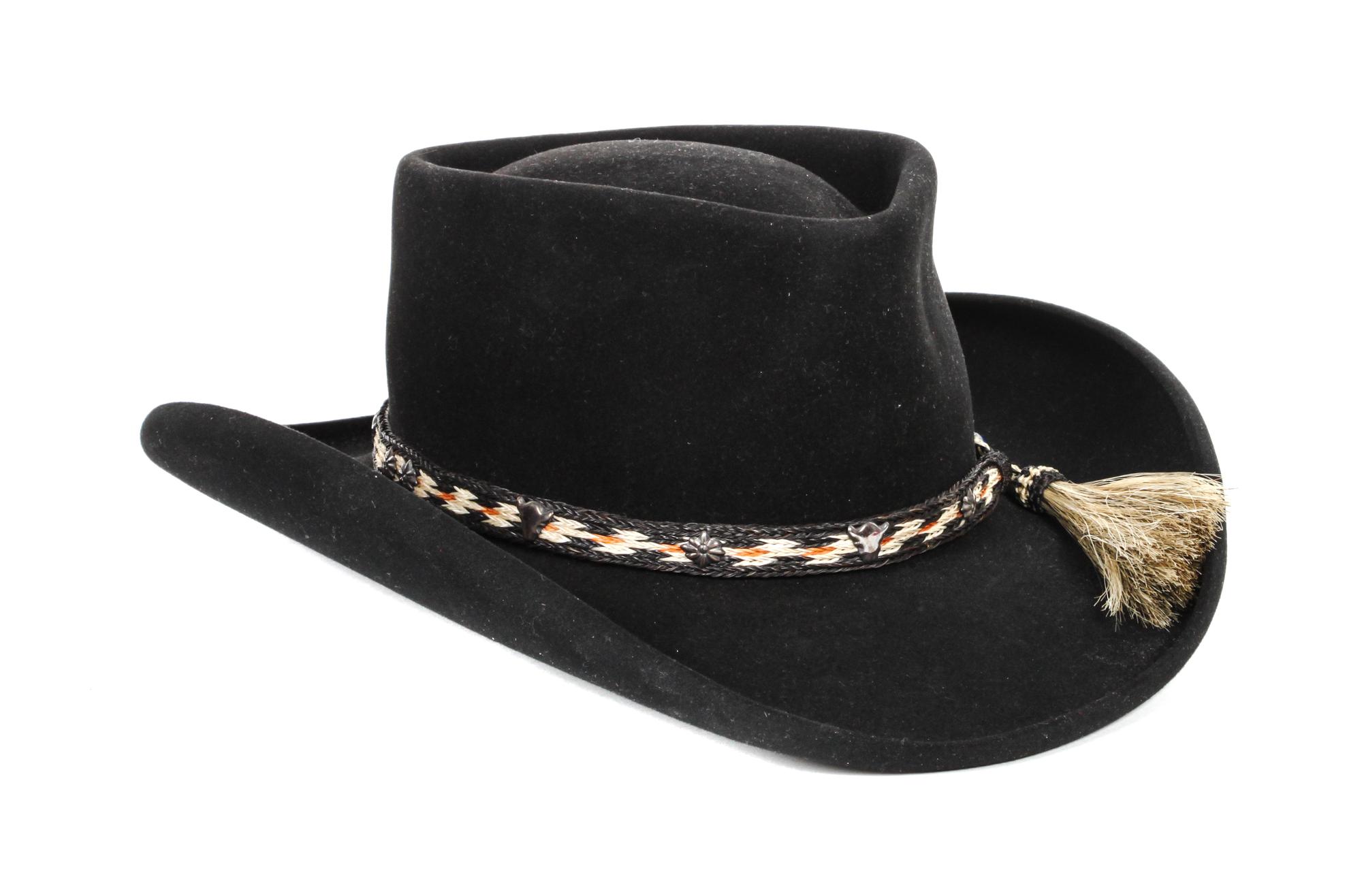 A Montecristi Fur Felt Hat Size 7.