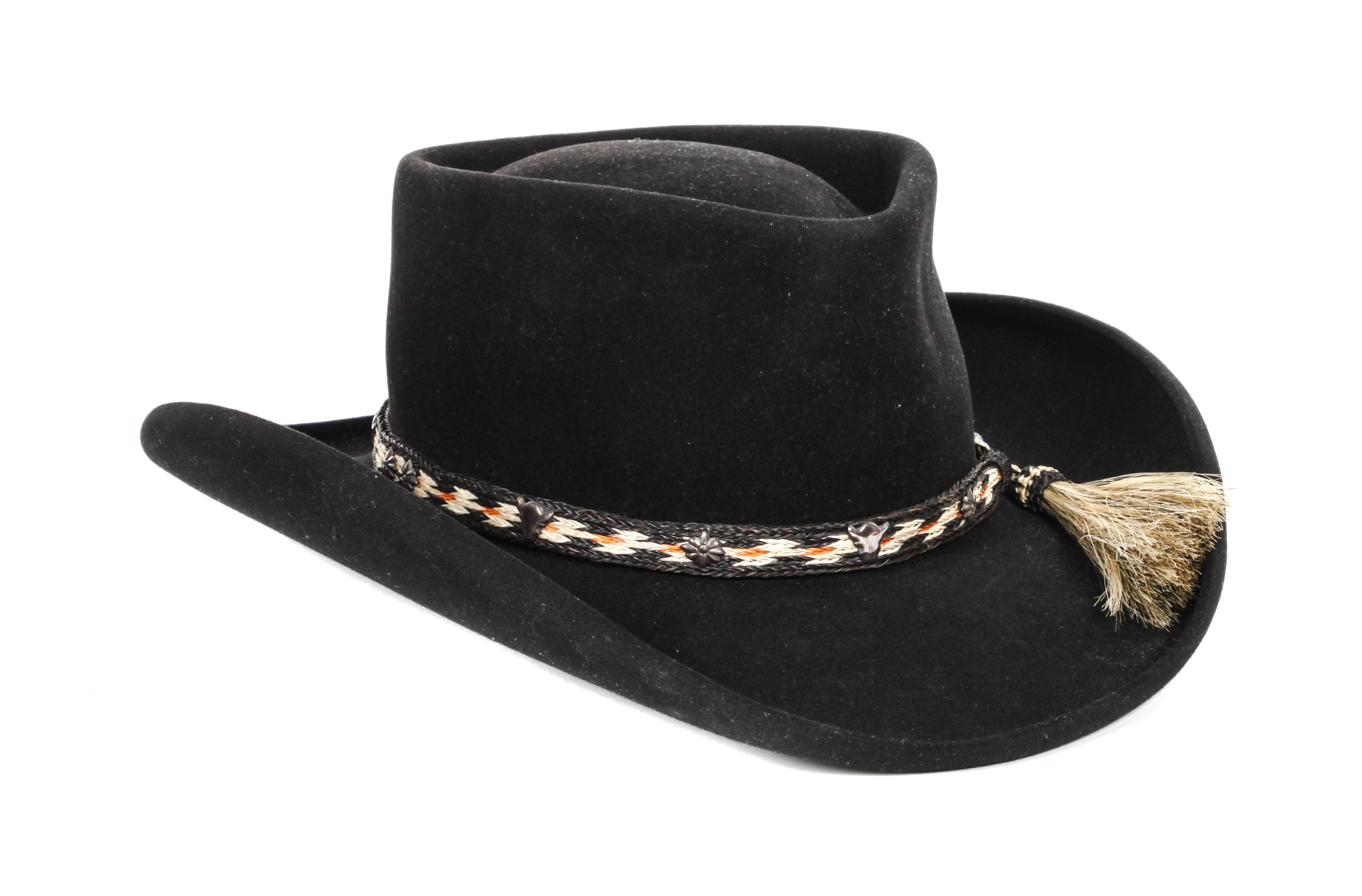 A Montecristi Fur Felt Hat Size 7.