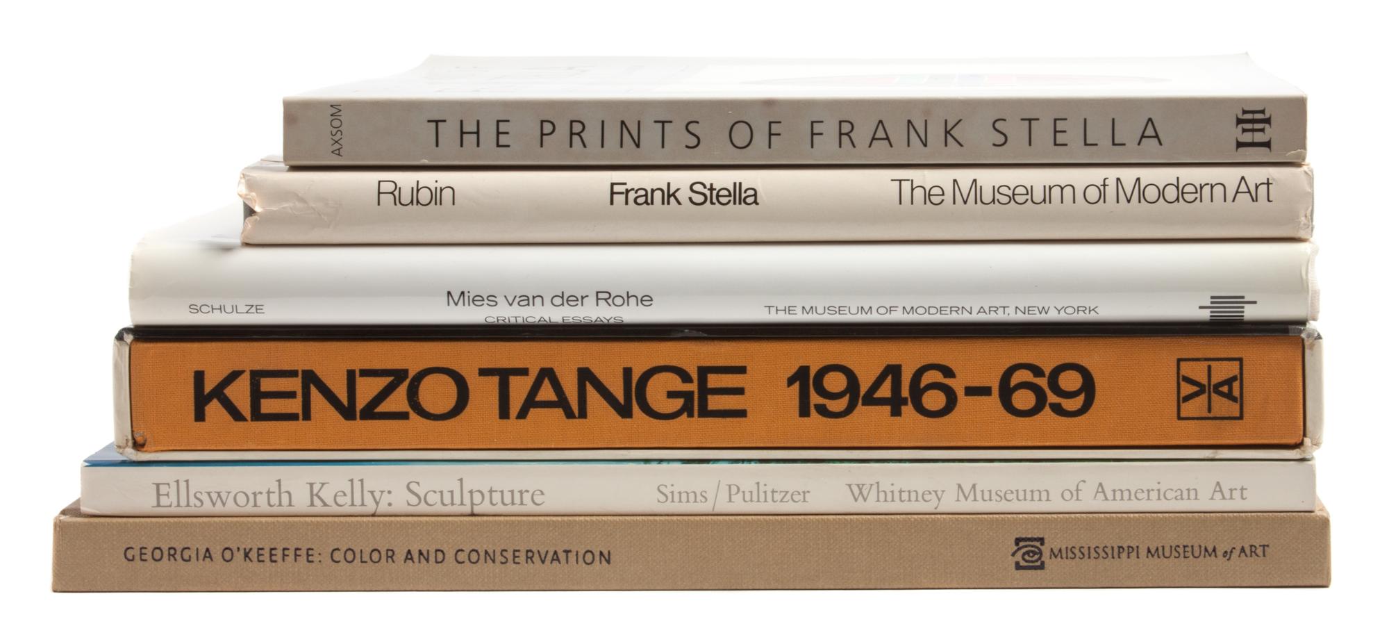 A Collection of Six Art Reference Books