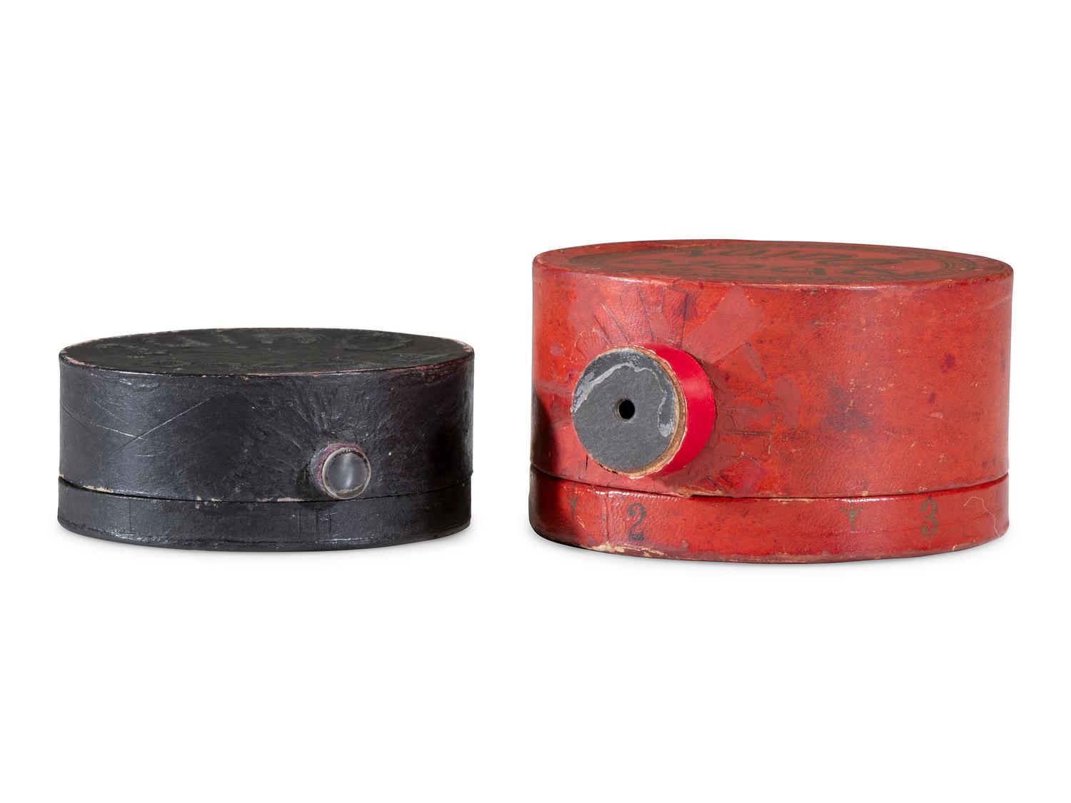 [EARLY PHOTOGRAPHY]. A group of 2 Photo Quint cameras in varying sizes. Offenstadt, France, ca 1911.