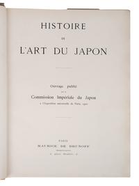 [JAPANESE ART--EARLY REFERENCE] A group of early reference works about Japanese Art, comprising: