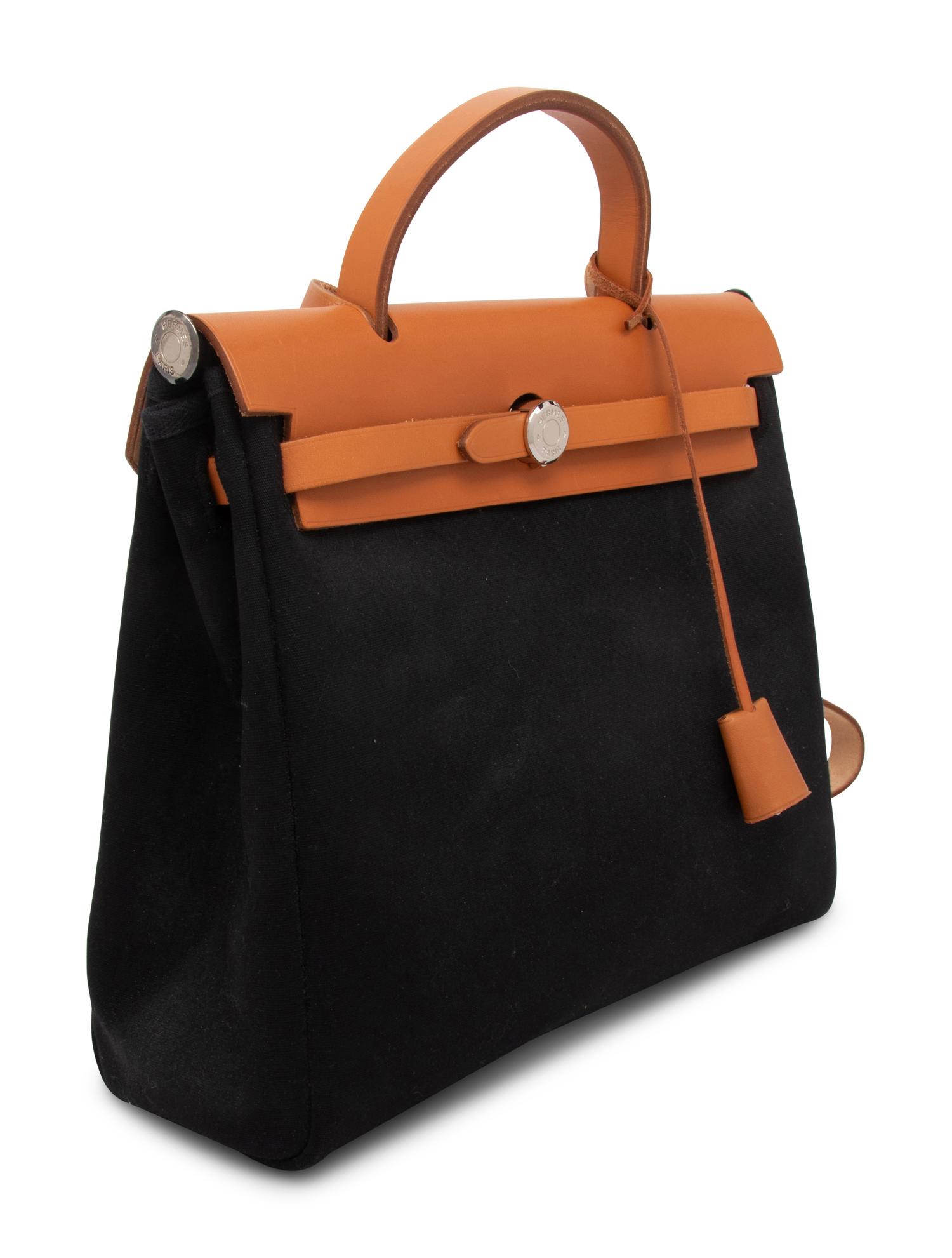 HERMÈS, HERBAG 31 IN BLACK & WHITE