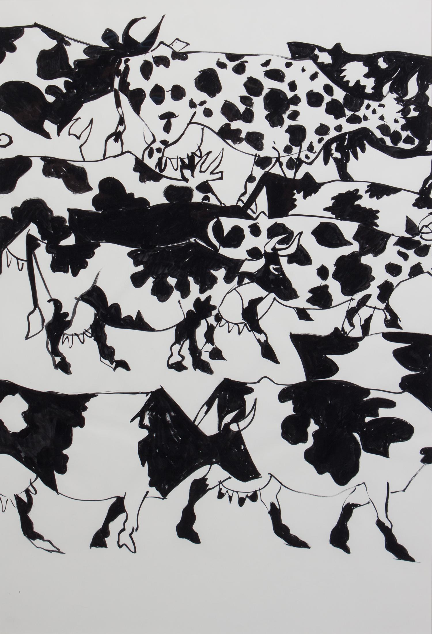 Schomer Frank Lichtner, (Wisconsin, 1905-2006), Herds of Cows