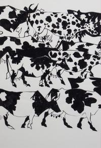 Schomer Frank Lichtner, (Wisconsin, 1905-2006), Herds of Cows