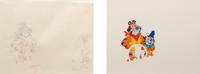 Kellogg’s Frosted Flakes Tony the Tiger TV Commercial Production Cel and Animation Drawing.