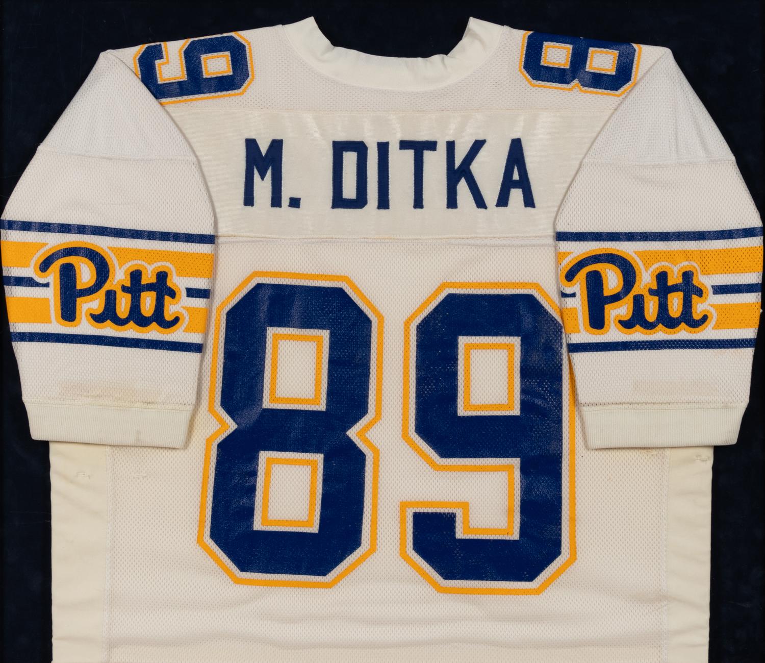 A Mike Ditka University of Pittsburgh Jersey Formerly Displayed at Mike Ditka’s Restaurant