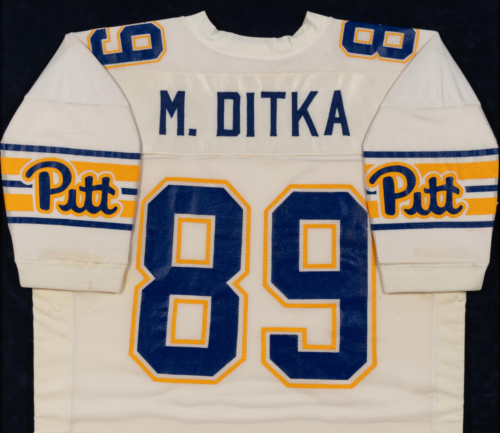 A Mike Ditka University of Pittsburgh Jersey Formerly Displayed at Mike Ditka’s Restaurant