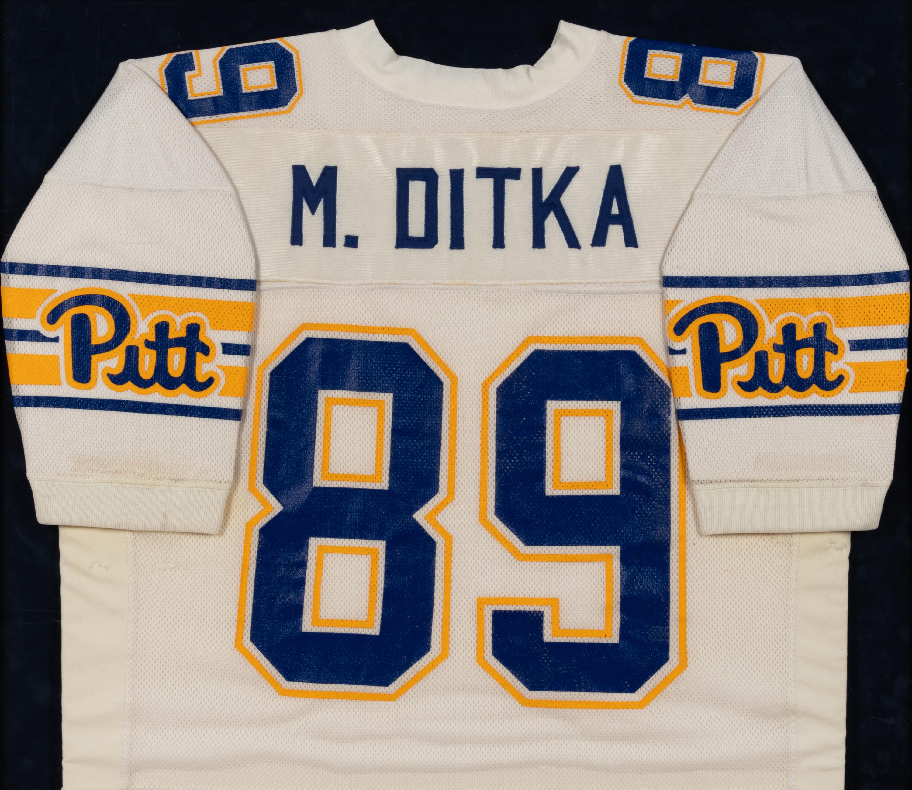 A Mike Ditka University of Pittsburgh Jersey Formerly Displayed at Mike Ditka’s Restaurant