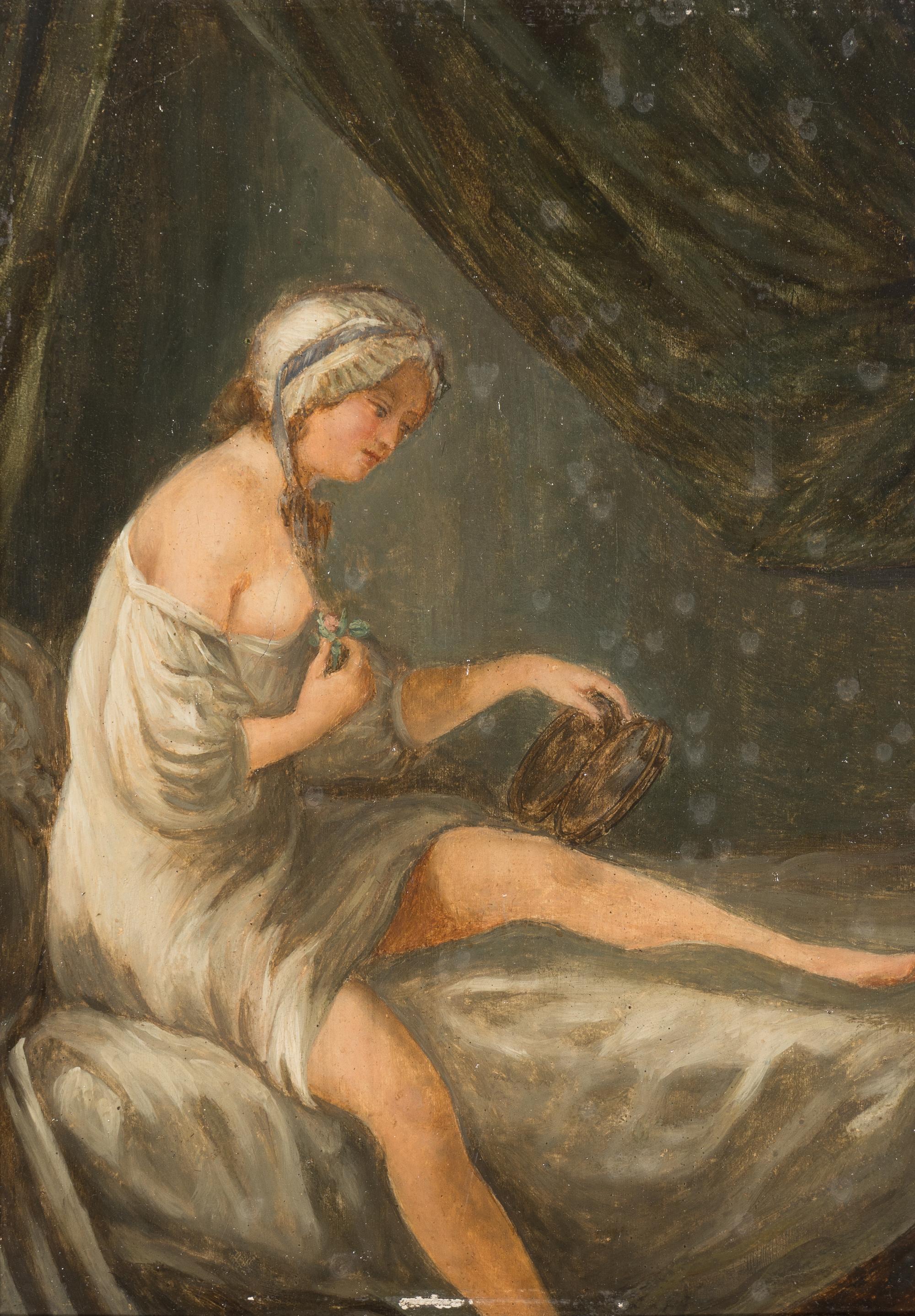 The Portrait and The Letter (a pair)