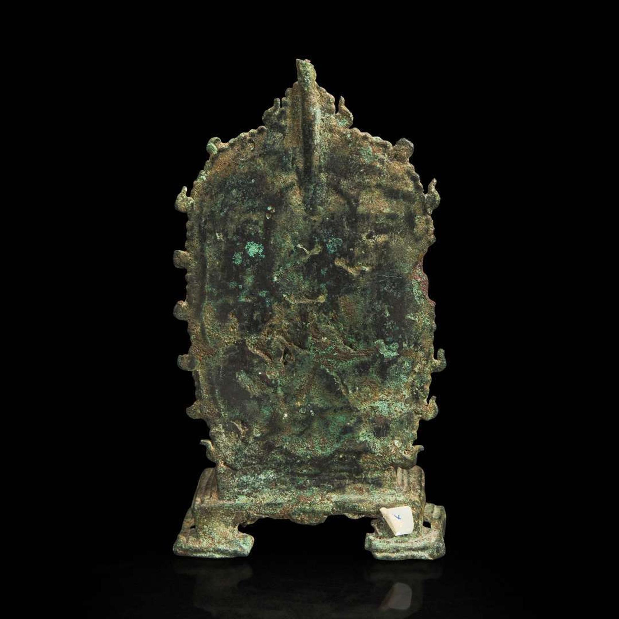 A Javanese bronze figure of a bodhisattva 爪哇六臂观音铜造像 Probably 9th-10th century ????????