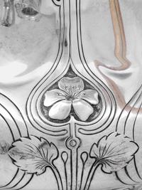A Gorham Athenic Silver Four Piece Tea Service