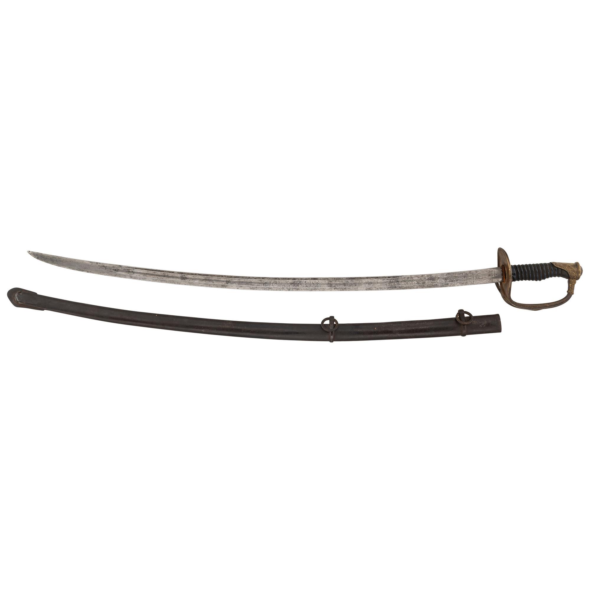 French Import Cavalry Officer's Sword by Klingenthal