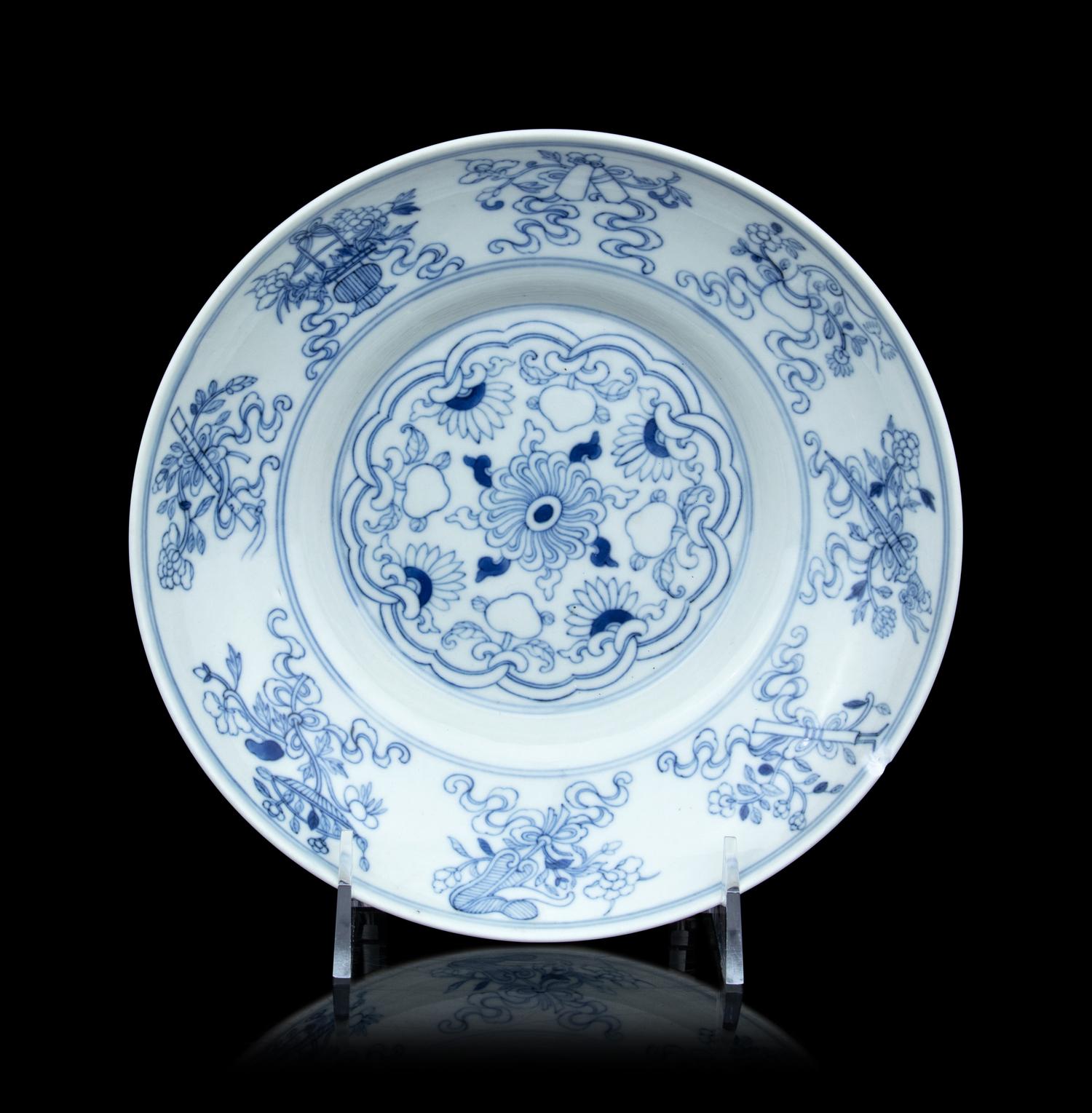 A Blue and White Porcelain Bowl