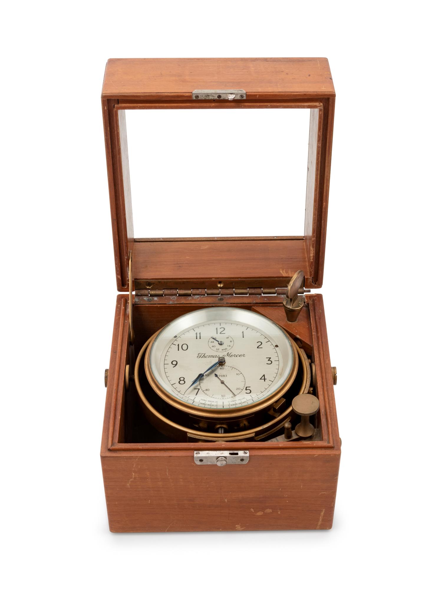 An English Mahogany Cased Three-Day Ship's Chronometer