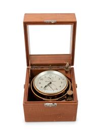 An English Mahogany Cased Three-Day Ship's Chronometer