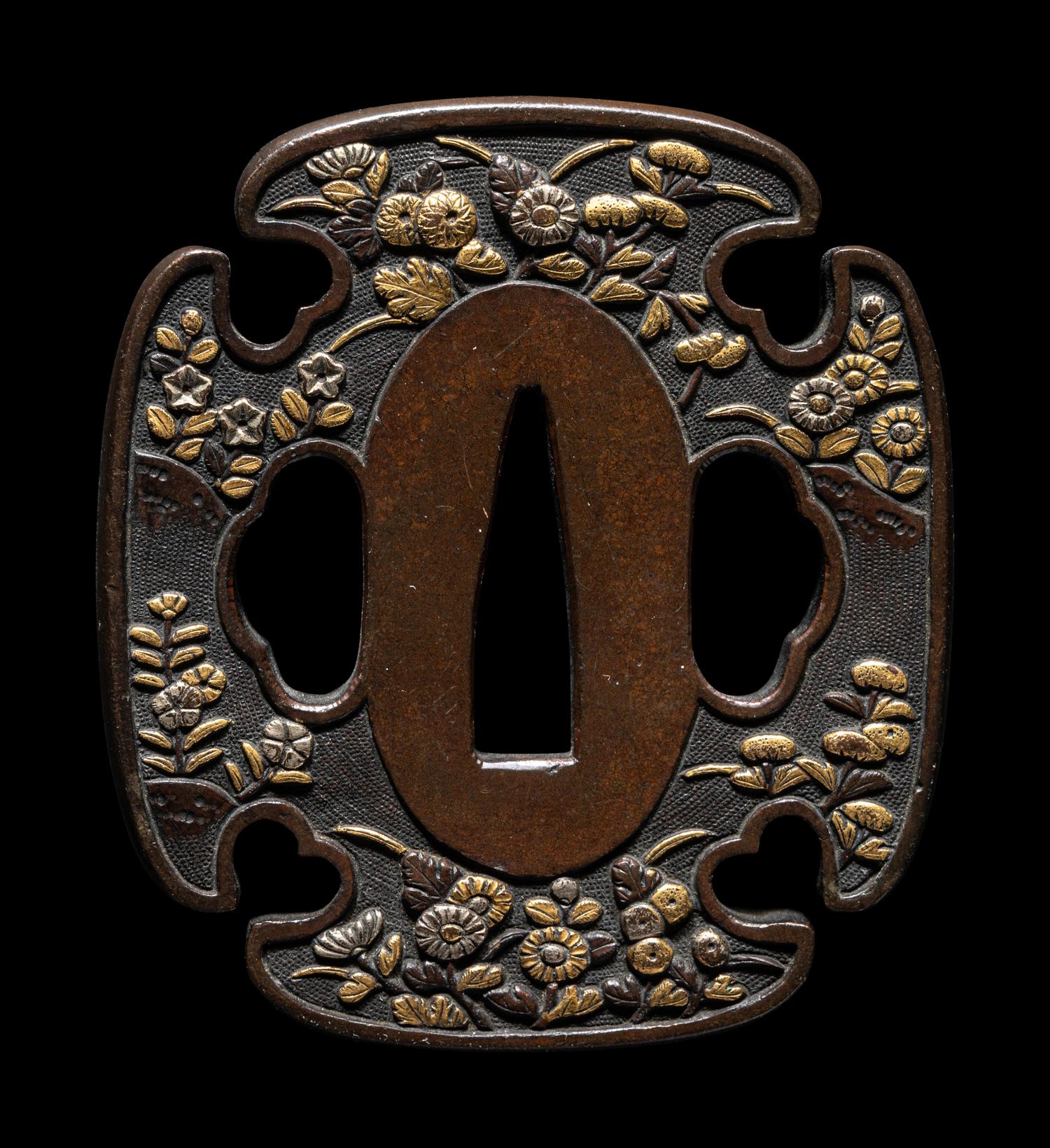 Five Japanese Metal Tsuba