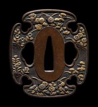 Five Japanese Metal Tsuba